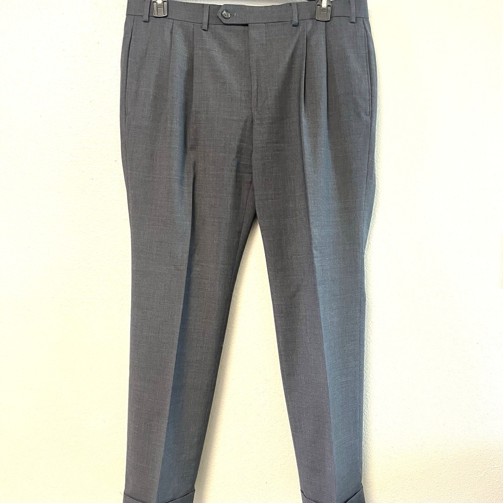 Lauren Ralph Lauren dress pants mens 36X30 gray high performance wool business
